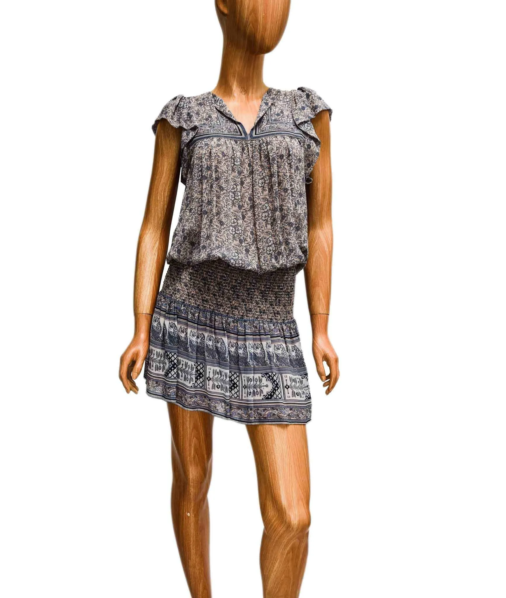 Silk Mini Dress