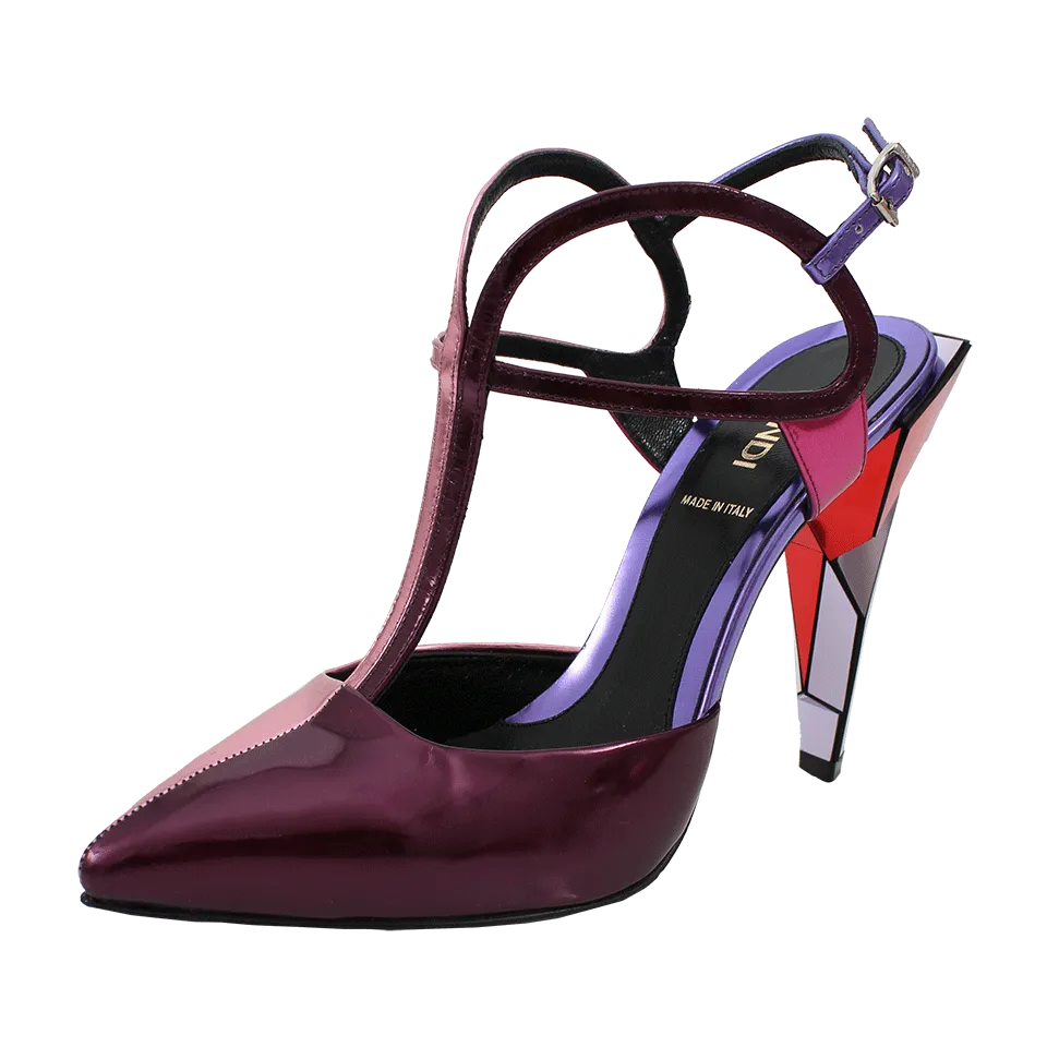 T-Strap Diamond Sandal