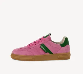 Tamaris - 23788 Pink & Green Retro Trainer