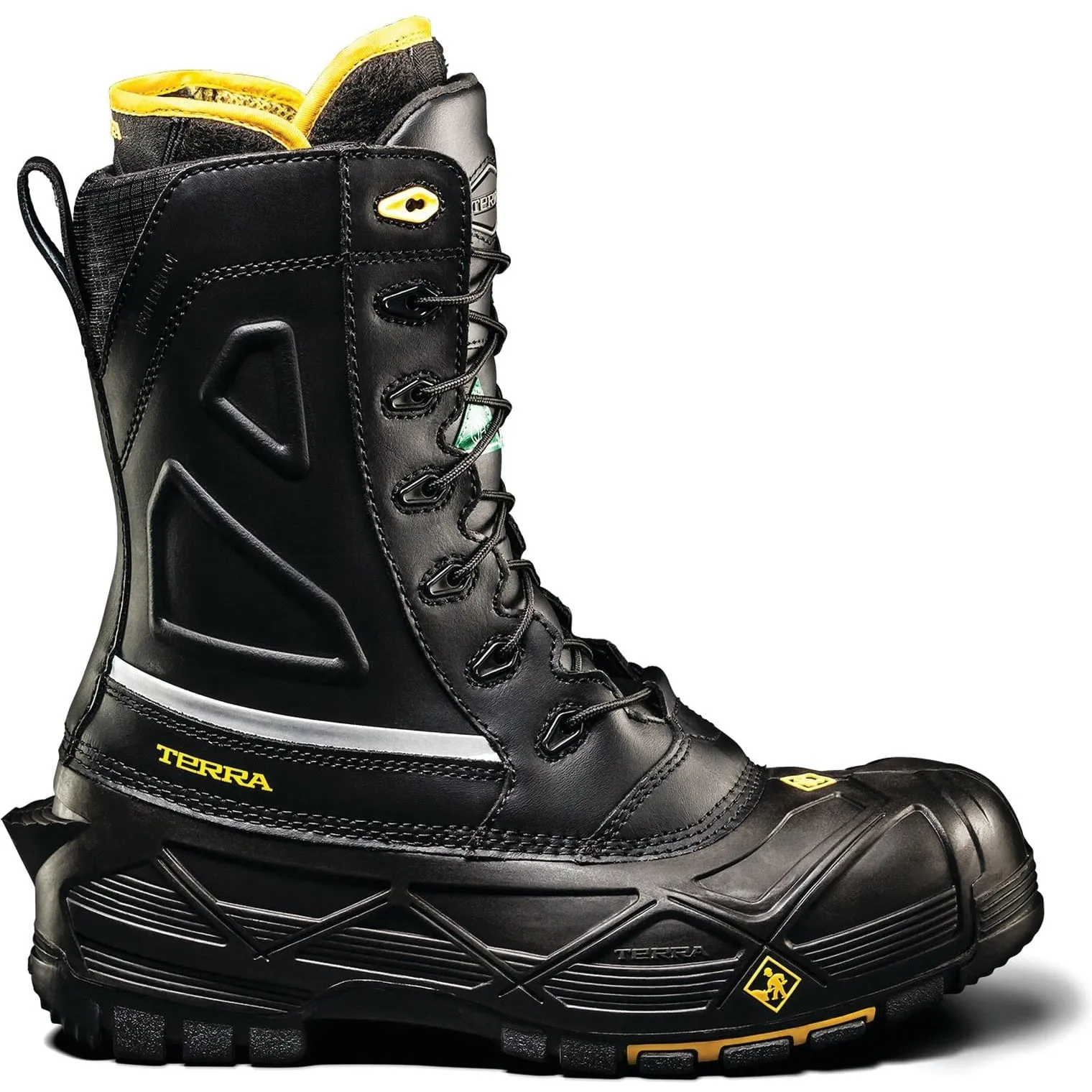 Terra Men's Crossbow Comp Toe WP Winter Pac Safety Work Boot -Black- R5605B