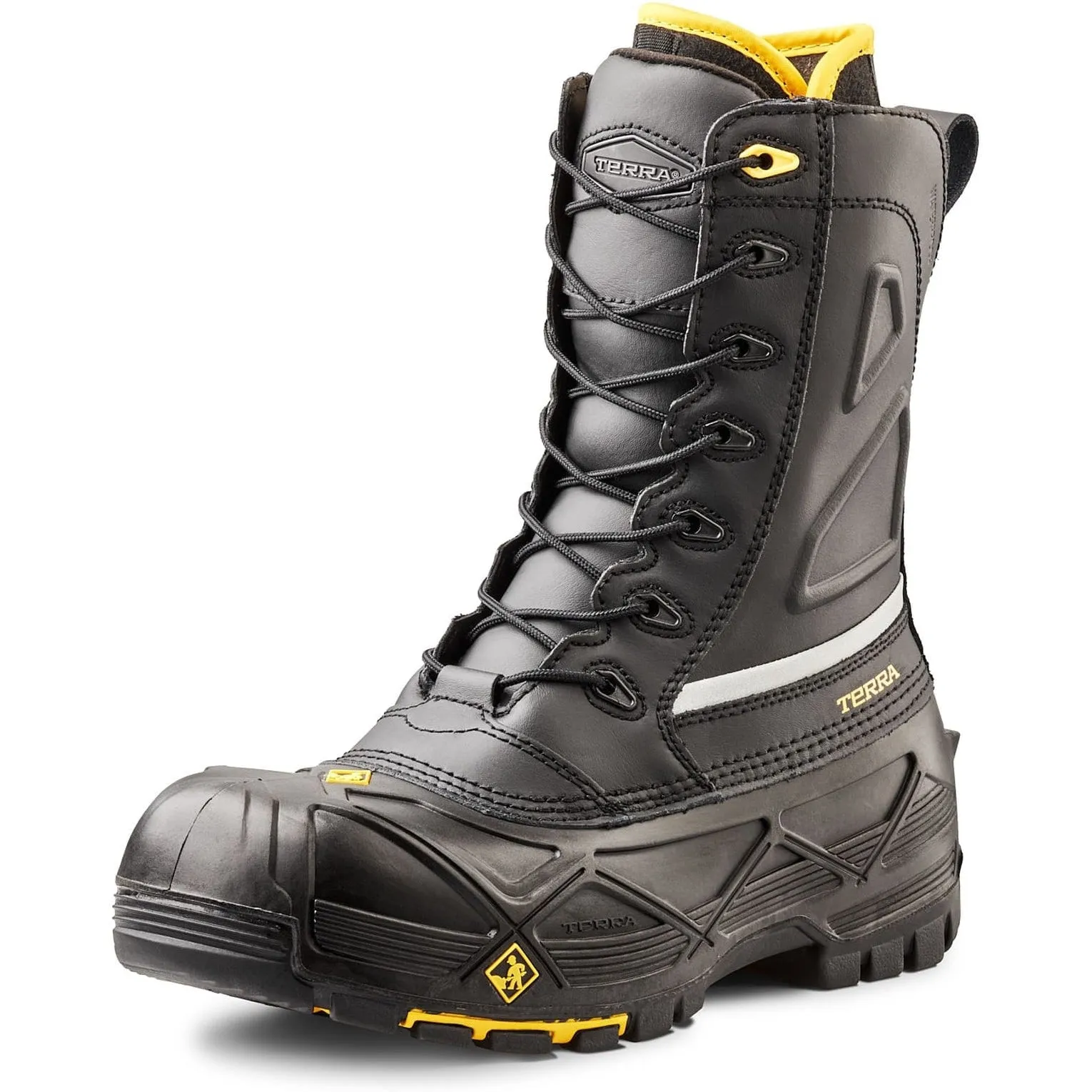 Terra Men's Crossbow Comp Toe WP Winter Pac Safety Work Boot -Black- R5605B