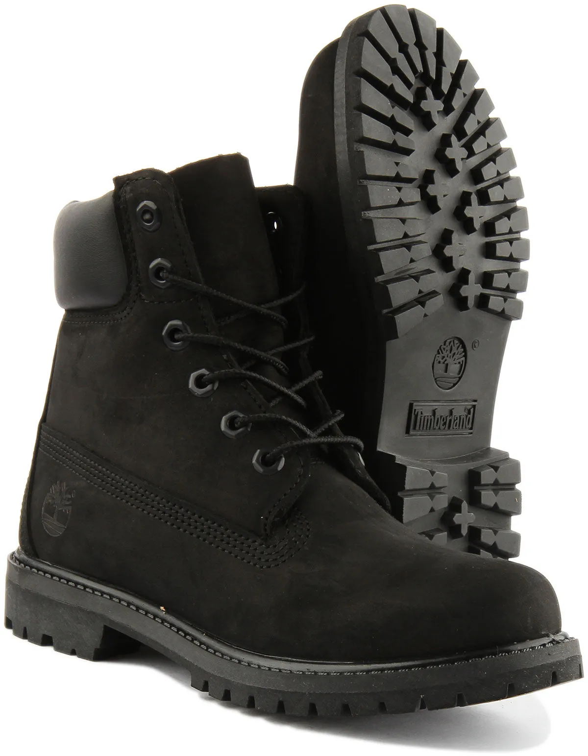 Timberland Womens 6 Inch 8658A In Black For Women