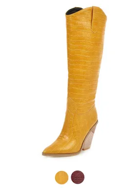 USS Shoes Nina Women's High Cowgirl Boots