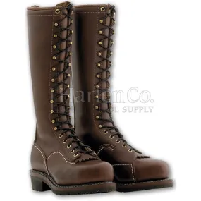 Wesco 16" Voltfoe® Composite Toe EH Brown Lineman's Boot