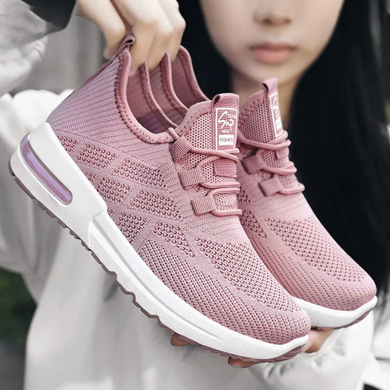 Women's Air Cushion Flyknit Sock Sneakers