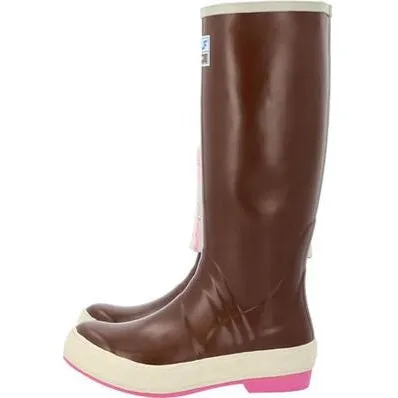 Xtratuf Women's 15" Waterproof Slip Resist Legacy Work Boot -Pink- XWL4FW
