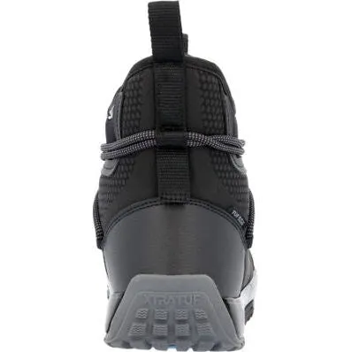 Xtratuf Women's Nylon Ice 6" Waterproof 200G Pac Ankle Deck Boot -Black- AIWN000