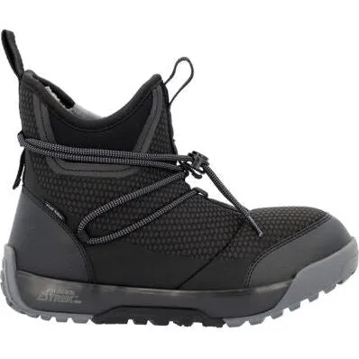 Xtratuf Women's Nylon Ice 6" Waterproof 200G Pac Ankle Deck Boot -Black- AIWN000